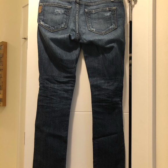 Paige Skyline Ankle Peg Leg Denim Jeans - Picture 10 of 10